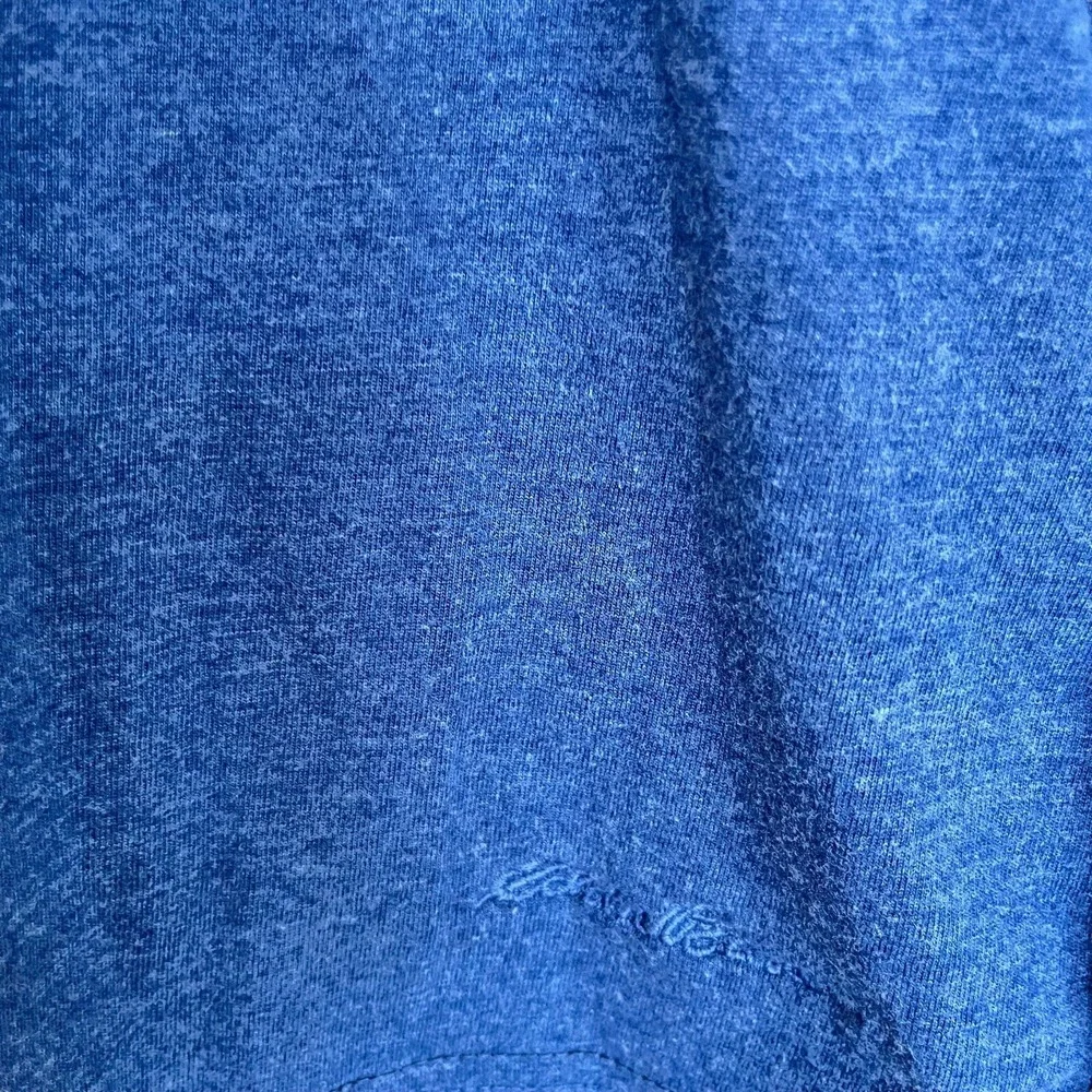 Eddie Bauer Long Sleeve Tshirt Adult XXL Blue Active Camping Fishing Workout